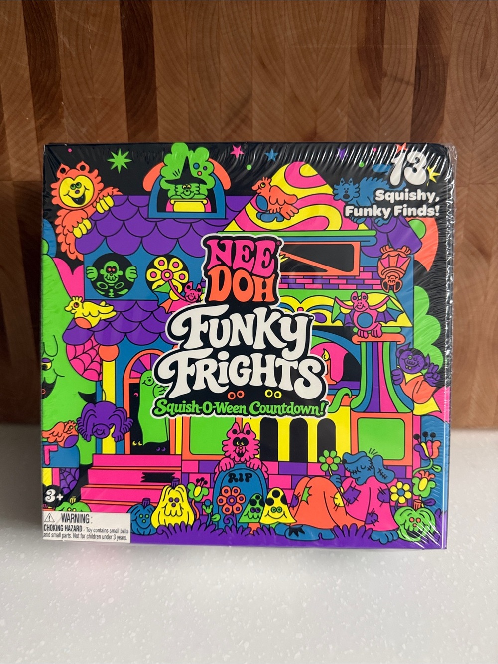 Needoh Funky Frights Halloween Squish-O-Ween countdown New